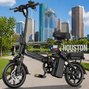 14" Mini E-Bike|500W(Peak 750W) Pure AluminumFrame|22Mph Top Speed |Up to 40 Miles Range Perfectfor Campus Commutes, Grocery Runs, or Leisure Rides NoMore Sweating - Electric Assist for Smooth Hills & LongDistances!
