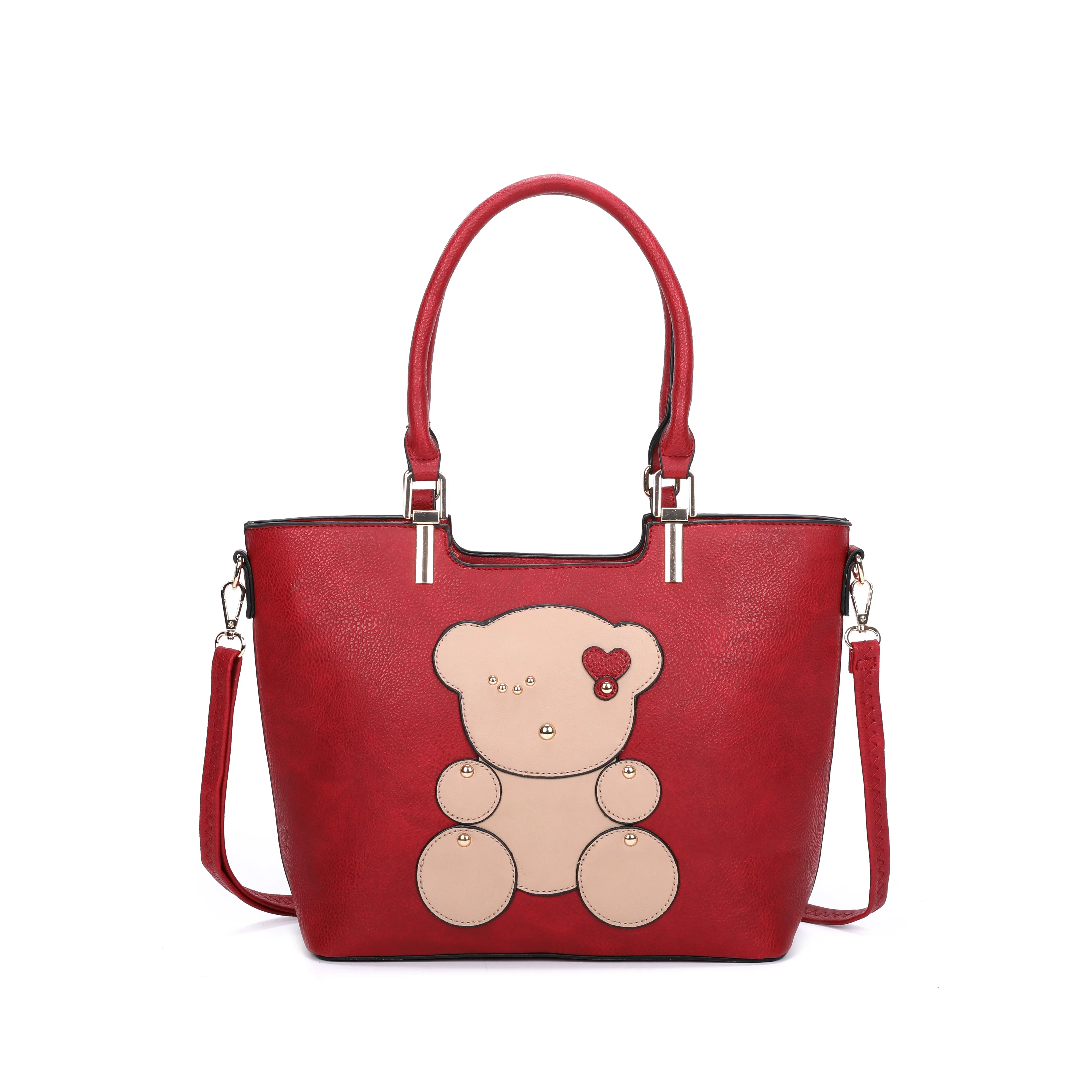 XM21213-T3 Girls Dream Teddy Bear handbag three piece set for