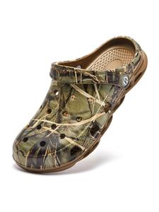 men's hollow out clogs, casual shoes clogs, outdoor slippers, versatile comfortable clogs, lightweight non-slip comfortable shoes for indoor & outdoor wear for back to school, flat sandal, trending sandals, footwear