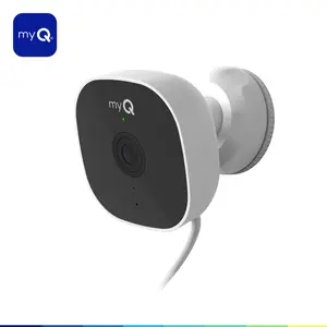 myQ Smart Outdoor Wired Camera - 1080p HD Video, Color Night Vision, Smart Lock & Garage Integration, Motion Detection, Wi-Fi, Two-Way Audio.