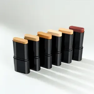 Get Flawless Fast:  Long-Wear Foundation & Contour Duo Stick w/ Applicator Foundation Concealer Makeup