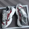 Sneakers For Men's Casual Comfortable Sporty Style, Sports Shoes, All Seasons Sneakers, Medium Shoe Width, All-Season Outdoor Footwear, Breathable Durable Shoes, Textile Upper Material