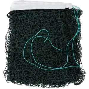 Portable Folding Nylon Sports Net for Tennis Badminton Volleyball Pickleball Soccer, Indoor Outdoor Beach Use, Net Set with Optional Poles-only or Stand