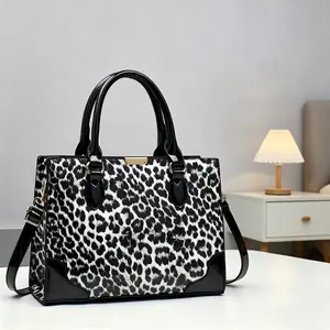 3-Piece Leopard Print Retro Crossbody Handbag Set, Large-Capacity Multifunctional Bag, Stylish Women’s Shoulder & Crossbody Bags