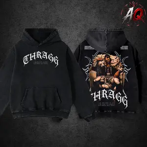 Thragg Premium Cotton Shirt, Invincible Viltrumite Warrior Graphic Tee, Retro Animated Series Streetwear Shirt, Dark Aesthetic Graphic Tee, Gift For Invincible Fans