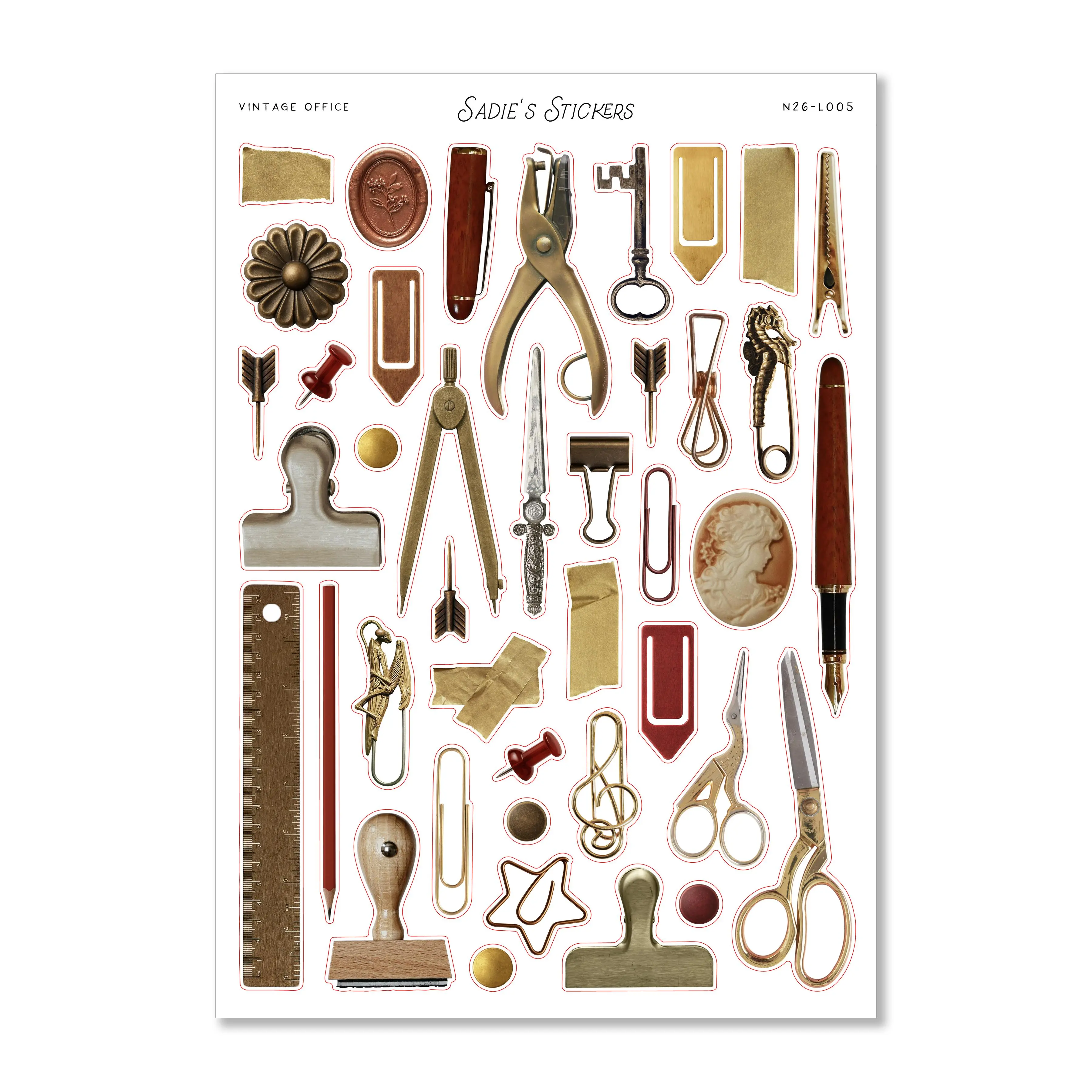 Vintage Office • Trinkets & Tidbits