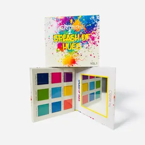Beauty Creations Splash of Hues Vol.1 Palette Maquillaje with 9 Vibrant Colors for Makeup Artistry