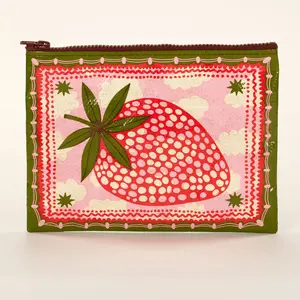 Strawberry Clouds Zipper Pouch