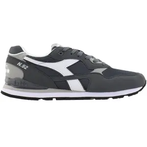 diadora Mens N.92 Lace Up Sneakers Shoes Casual - Grey