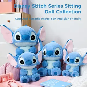 Disney Lilo & Stitch Collection Stitch Plush Toy,Stitch Doll Decorative,Premium Quality Stuffed Animal for Disney Fans Kids,Birthday Gifts, Holiday Gifts,Bedroom Decor,Sofa Stuffed Animal(9.1"/10.6"/15.8"/17.7") Soft And Skin Friendly