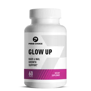 Glow Up, Glowing Skin, Hair and Nail Growth Support Vitamin and Mineral Blend Supplement USA Made