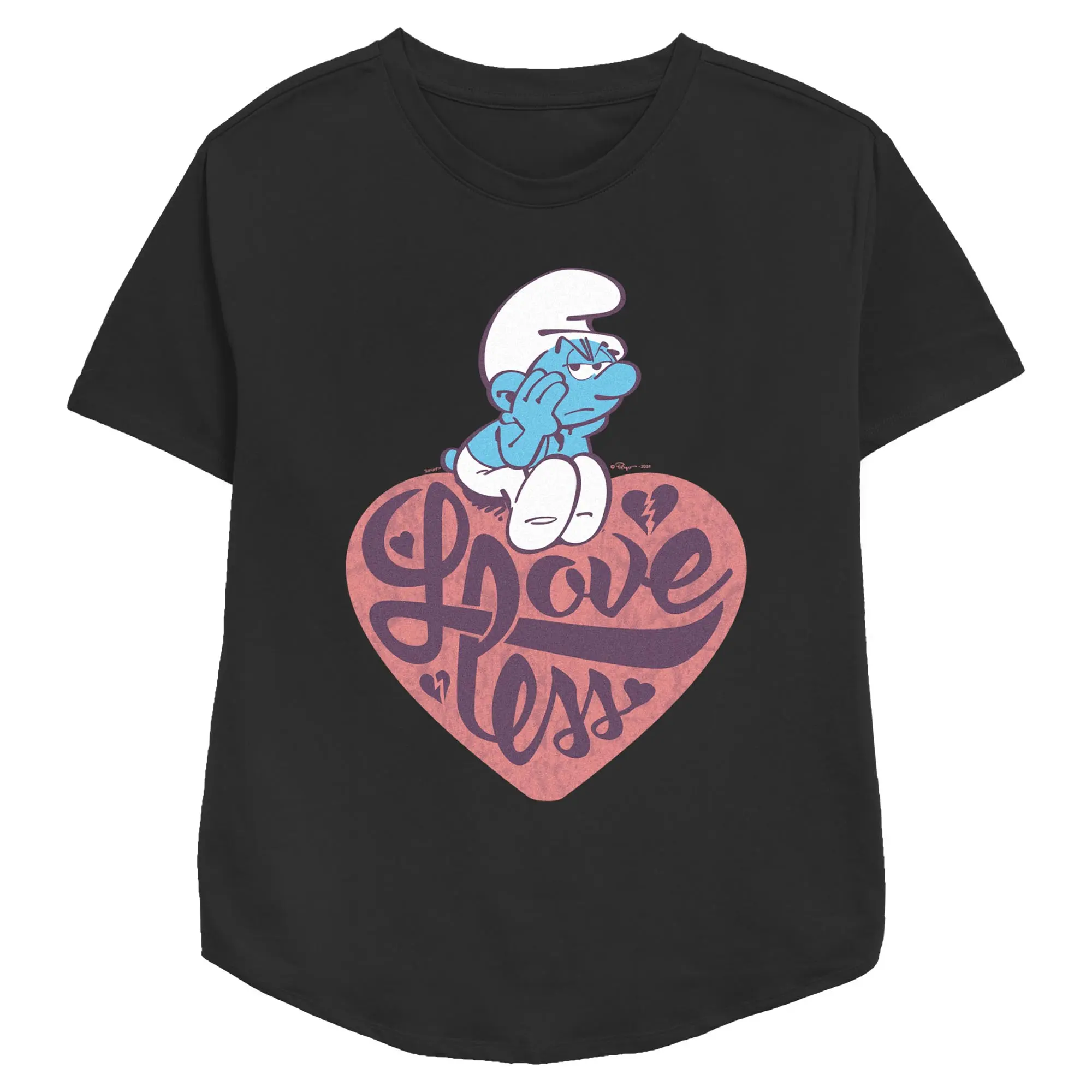 Women's The Smurfs Grouchy Loveless T-Shirt