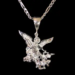 St Michael Archangel (.925 PURE SILVER)