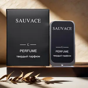 Men's Solid Perfume Balm, Rich Elegant Scent, Alcohol-Free, High Quality Fragrance, Portable 0.529oz, Long-Lasting Fresh Fragrance, Perfect Gift