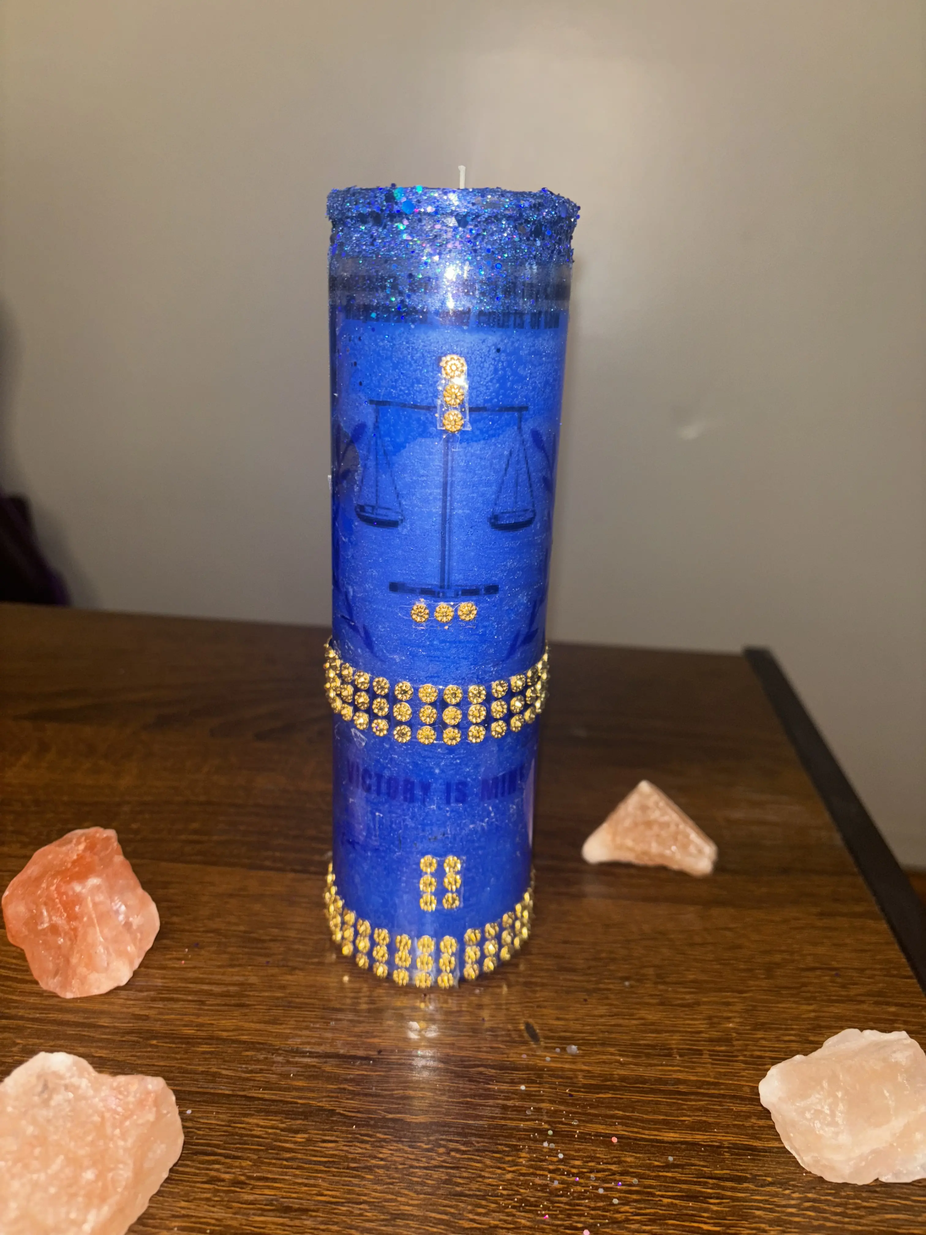JUSTICE - LAW STAY AWAY CANDLE FOR MANIFESTATION