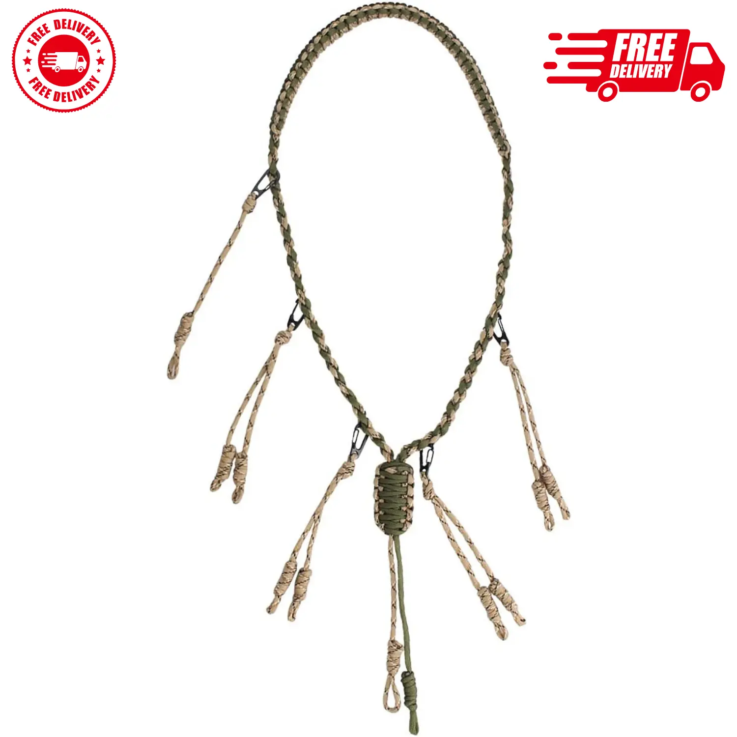 Duck Call Lanyard with Removable Drops 550 Duck Call Lanyard with Removable Drops 550