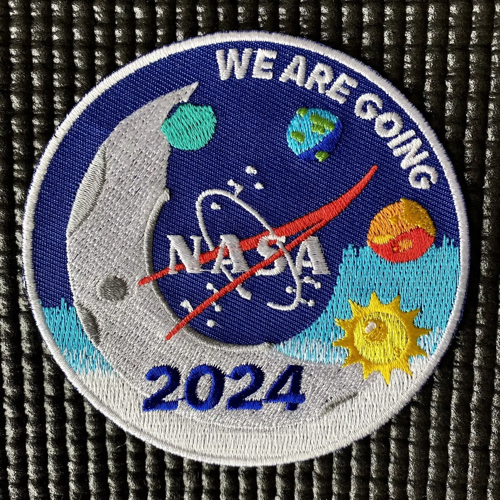 NASA ARTEMIS PROGRAM - RETURN TO THE MOON 2024- ASTRONAUT PATCH - 3.5