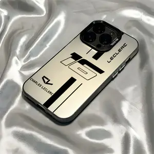 Hot No. 16 Driver C-Charles L-Leclerc Phone Case Suitable for Iphone 16 15 14 13 12 11 Pro Max X XR XSMAX 8 7 Plus Anti-Drop Frosted Back Cover