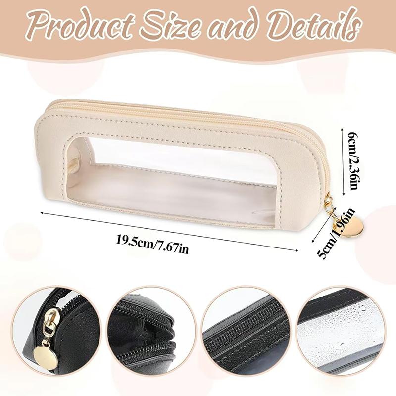 Portable Makeup Brush Bag,Zipper Storage Bag Organizer Pouch,Versatile Storage Stationery, Travel Storage Bag, Portable Cosmetic Storage Bag,Essential storage bag for fashionable girls