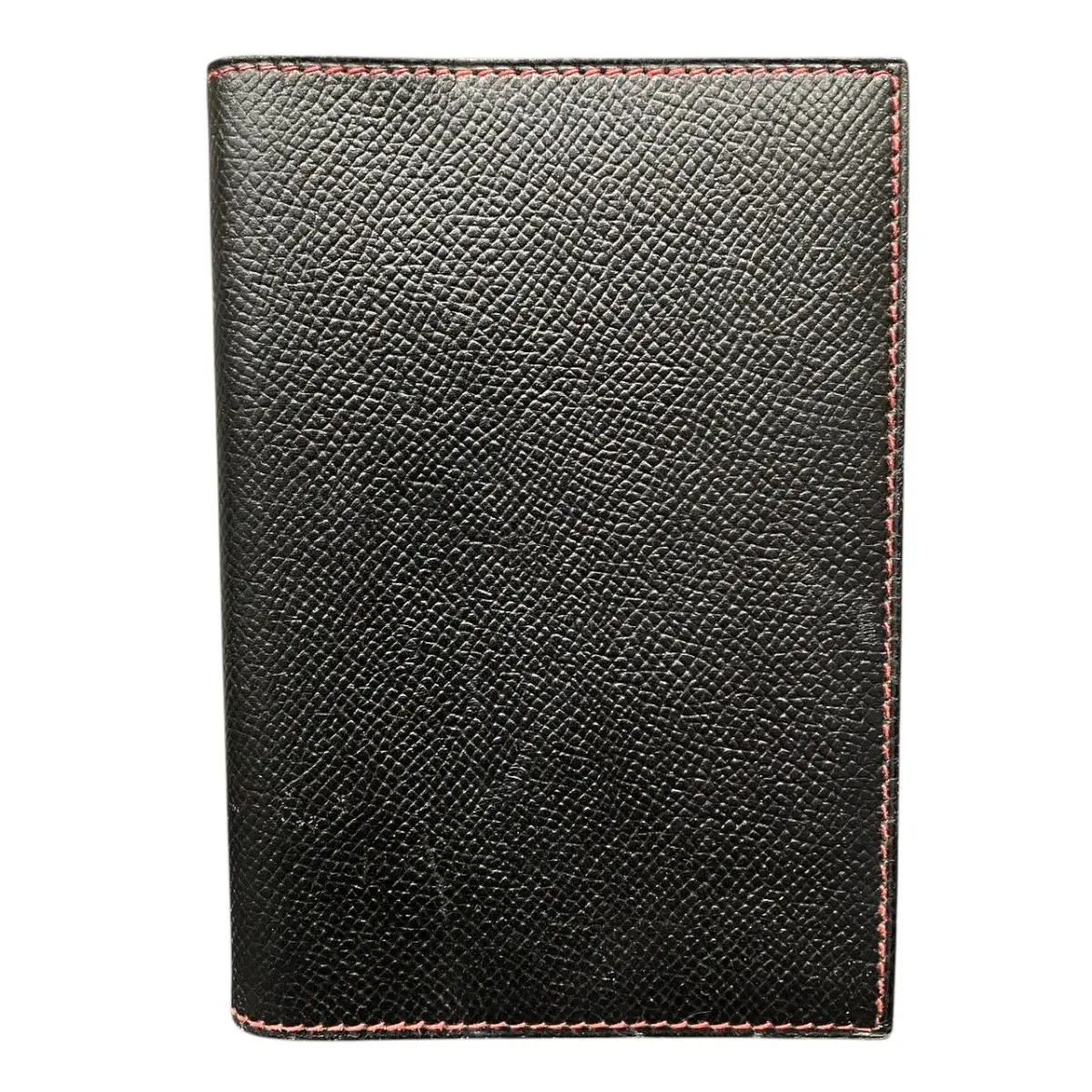 Pre-owned HERMÈS Calfskin Small Leather Goods Hermes Agenda GM Notebook Cover