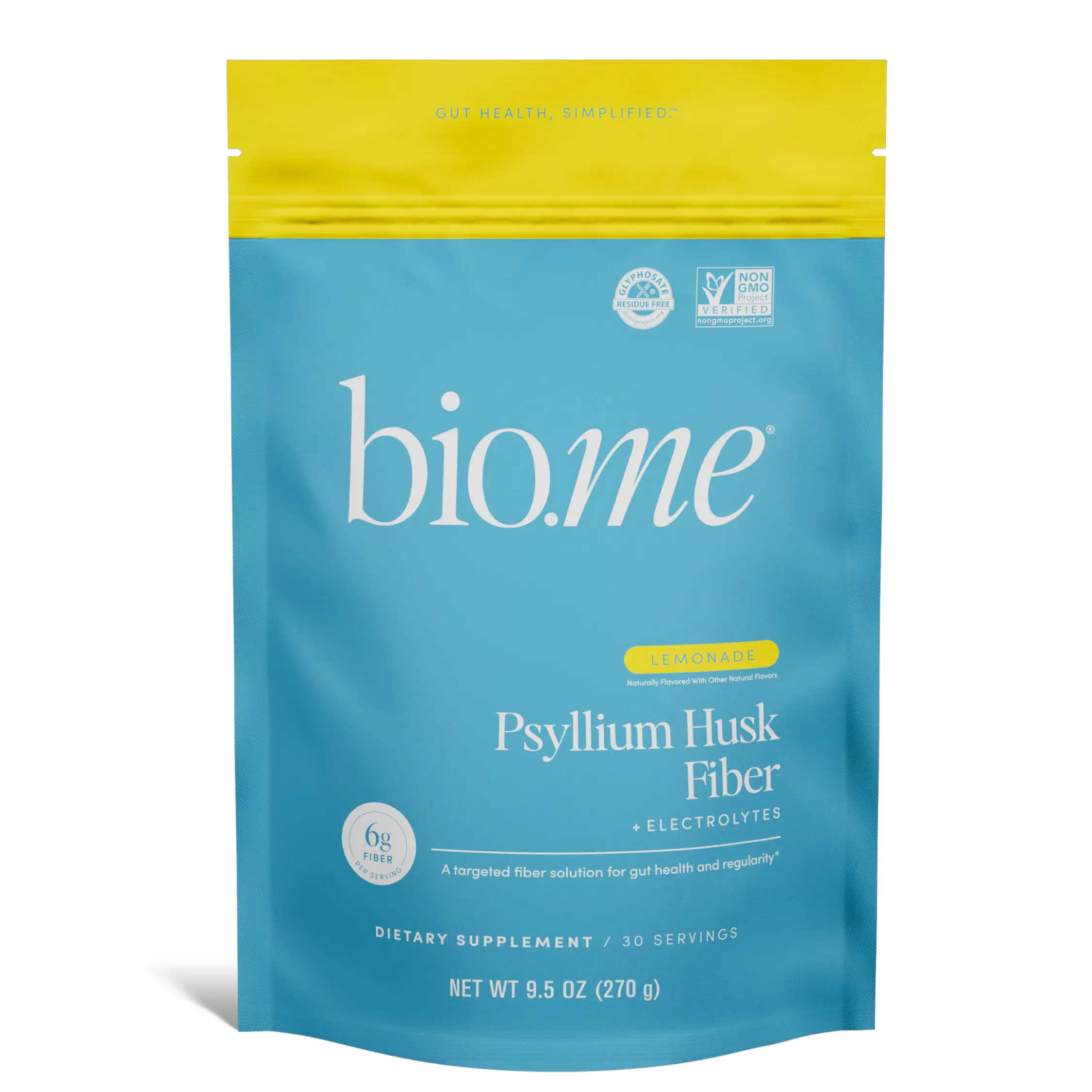 Psyllium Husk Fiber Lemonade