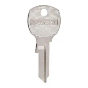 212 MAIN Single-Sided House Keys, 136 Assorted Brass Keys - Pack of 4 for Motorcycle Locks & Security