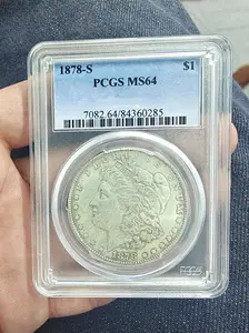 1878-S PCGS MS64 Historic U.S. Collectible, San Francisco Mint