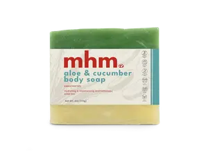 Aloe & Cucumber Body Soap - Gentle Hydration, Refreshing Cucumber Essence - 4 oz/113g