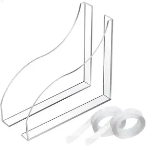 Bathroom Shower Splash Guard Tub 2 Pcs Bathtub Water Guards Shower Water Guard Bathtub Shower Guards Removable