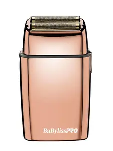 BaBylissPRO FOILFX02 Rose Gold Cordless Metal Double-Foil Shaver #FXFS2RG