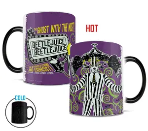 Trend Setters MMUG781 Beetlejuice the Ghost with the Most Morphing Heat-Sensitive Mug - 11 oz