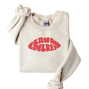 Lana Inspired Custom Embroidered Sweatshirt- Unisex, Cotton, Polyester, Oversized, Crewneck, Christmas Gift Menswear Fitted Hoodie Jersey Soft Loose Medium Sweaters Tops