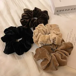 Velvet Scrunchies Hair Scrunchies for Thick Hair | Hair Scrunchies | Holiday Gift | Hair Scrunchies, Cute Scrunchies, Soft Hair Ties