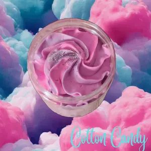 Cotton Candy Whipped Body Butter. Handmade Shea & Mango Butter Body Frosting. All Natural Non Greasy Emulsified Body Butter moisturizing body moisturizer Skin Repair
