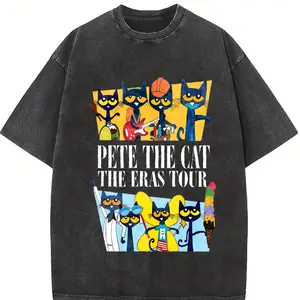 Pete The Cat The Eras Tour T-Shirt, Children's Books Shirt, Teacher Life Shirt, Book Lover Shirt, Kindergarten Shirt, Back To School Shirt
