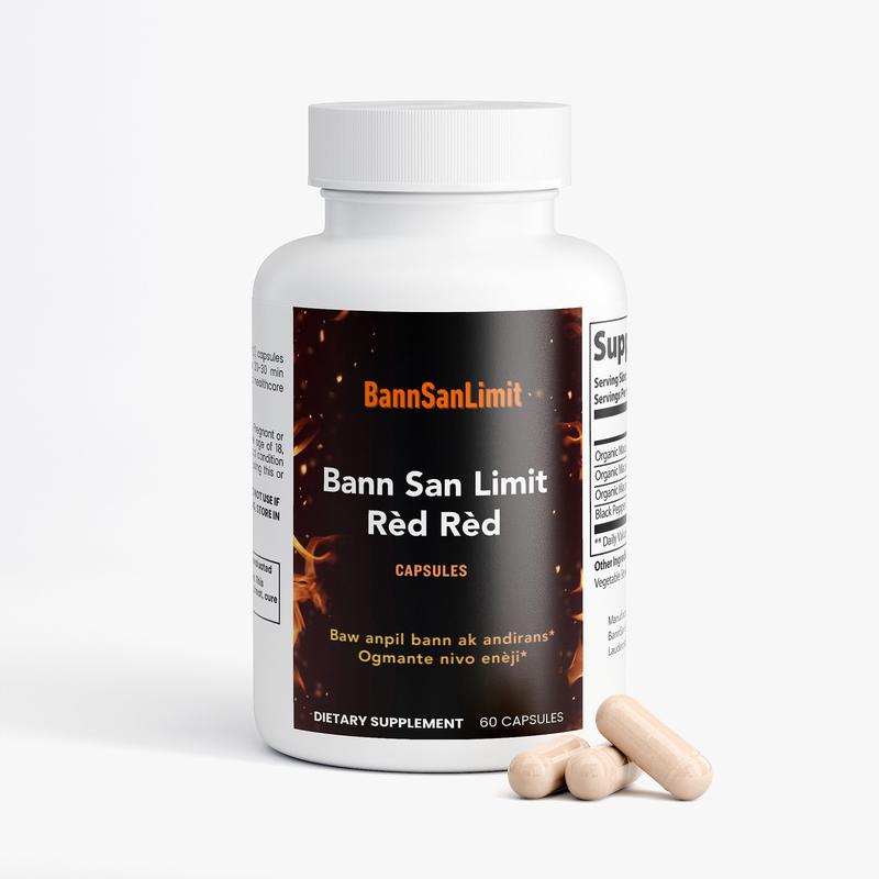 Bann San Limit Rèd Rèd - Gratis Shipping with Jodia Selman - 60 Capsules