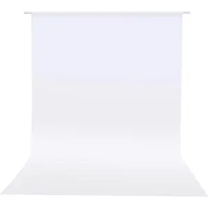 Photo Backdrop Curtains, 5x7 ft White Backdrop for Photoshoot, White Photography Seamless Backdrops Background for Easter, Birthday Party, Halloween, Photo, Projector Screen
