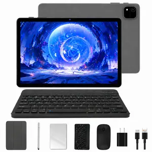 【FathersDayGift】Android 16 Tablet Set with Keyboard, Case, Mouse, Stylus, Screen Protector, 30GB+64GB ROM，5G WiFi，Back-to-school Gifts&Father's Day Gift Bundle
