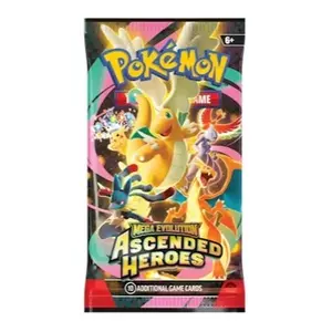 Pokémon TCG Ascended Heroes Mega Evolution 10 Additional Game Cards