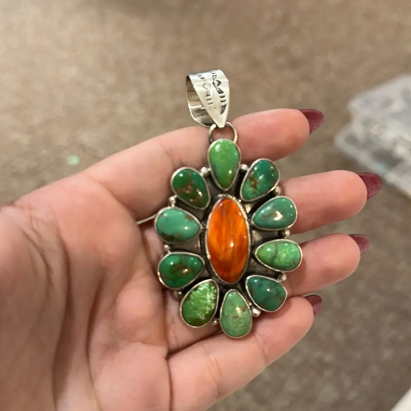 AB cluster pendant PUNCHY PARALEGAL