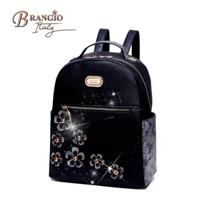 Brangio Italy Crystal Bloom Backpack & Wallet Set [2pcs]