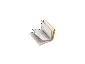 Sparco Classificatn Folders w/Fasteners 2 Divider Ltr 10/BX Manila SP17254