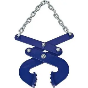 Value Collection Low Profile Pallet Puller 4-1/2 Inch Jaw Opening, 1-3/4 Inch Jaw Height, 30 Inch Long Chain, 2,000 Lbs. Load Limit WS-MH-DOCK1-115