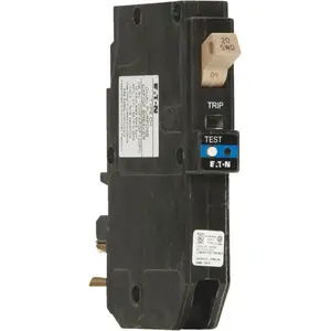 Eaton 265037 20 amps Arc Fault & Ground Fault Single Pole Circuit Breaker