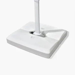 PURPLE LEAF White Patio Umbrella Base 220Lbs, ZY02XBBS-100