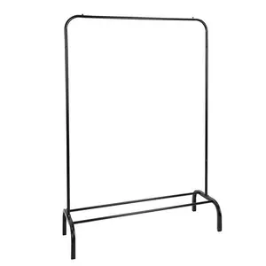 Freestanding Clothing Rack 33lbs Load Capacity with Bottom Storage Shelf-4307