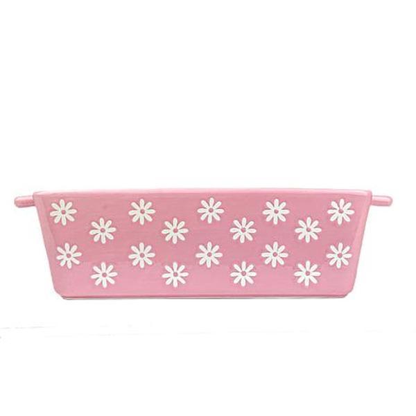 10 Strawberry Street Daisy  Loaf Pan - Pink