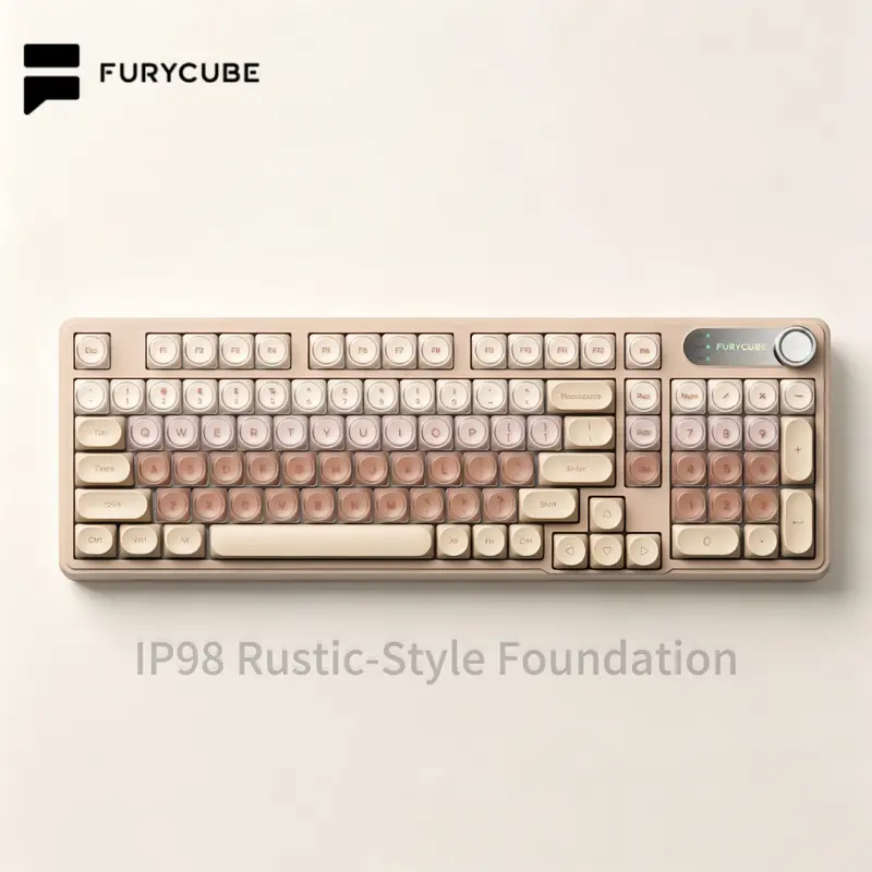 ZIFRIEND TK68 60% Mechanical Gaming Keyboard,RGB Light,Portable 68