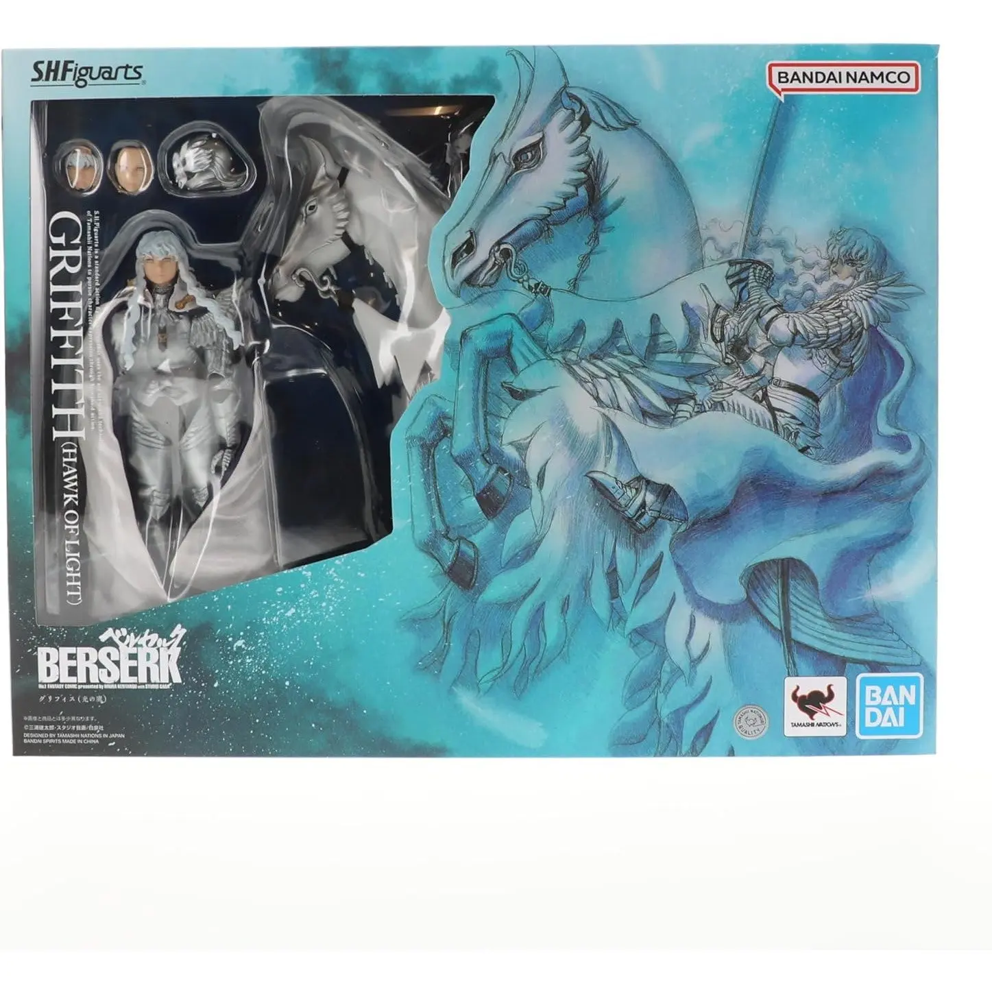 S.H.Figuarts Berserk Griffith (Hawk of Light) Figure