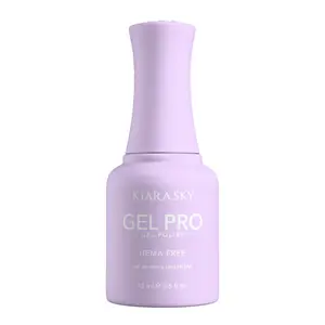 Kiara Sky Gel Pro - Moonlit Lilac HEMA-Free + TPO Free Nail Gel Polish | Intense Pigmentation, Long-Lasting Wear | Finish: Cream 15ml